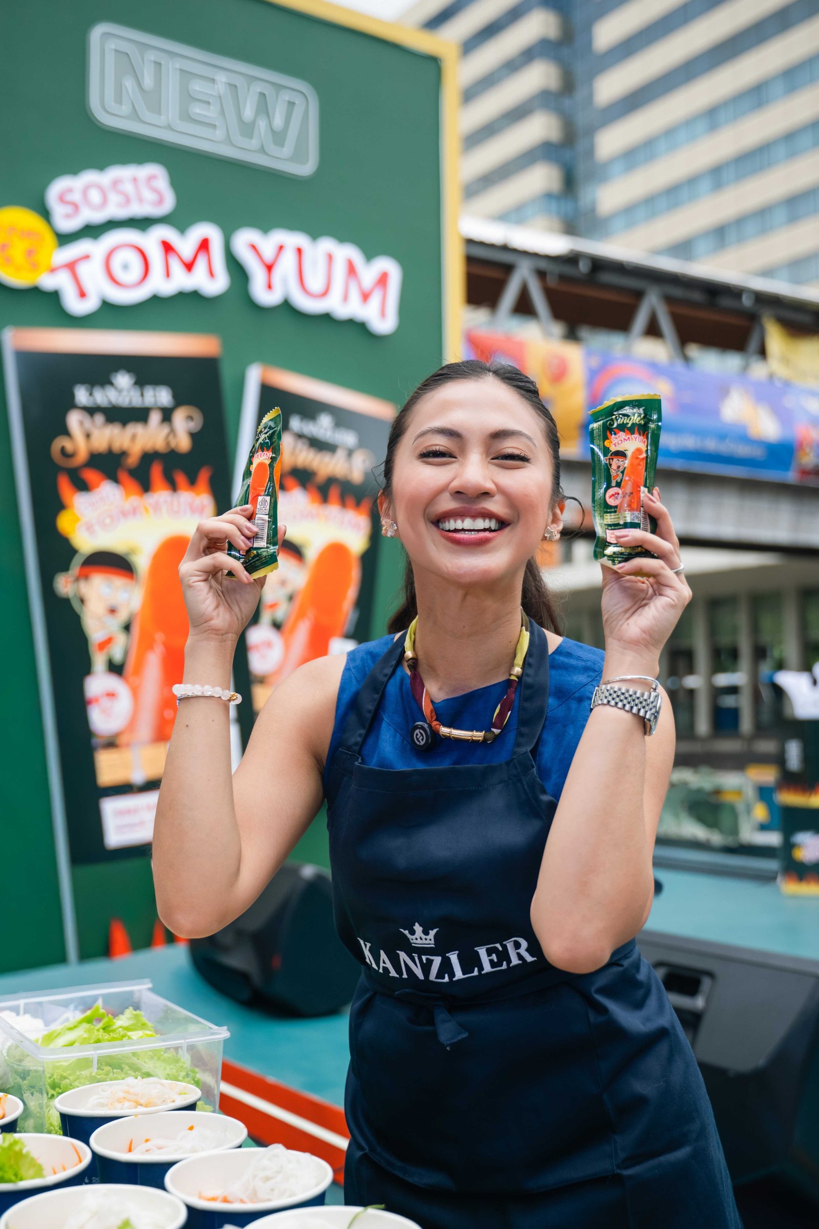 KANZLER Sosis Tom Yum Launching at Sarinah